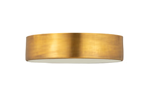 Z-Lite - 2302F4-RB - Four Light Flush Mount - Harley - Rubbed Brass