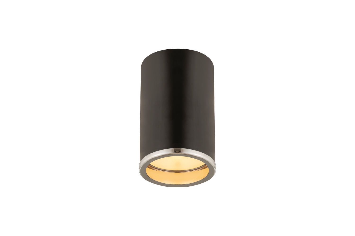 Z-Lite - 2303F1-MB-CH - One Light Flush Mount - Arlo - Matte Black / Chrome