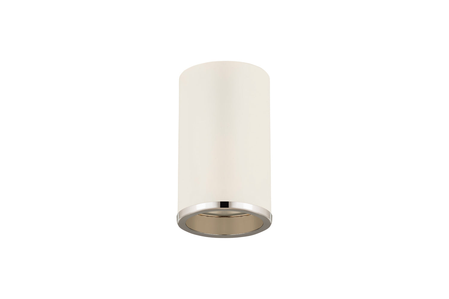 Z-Lite - 2303F1-MW-CH - One Light Flush Mount - Arlo - Matte White / Chrome