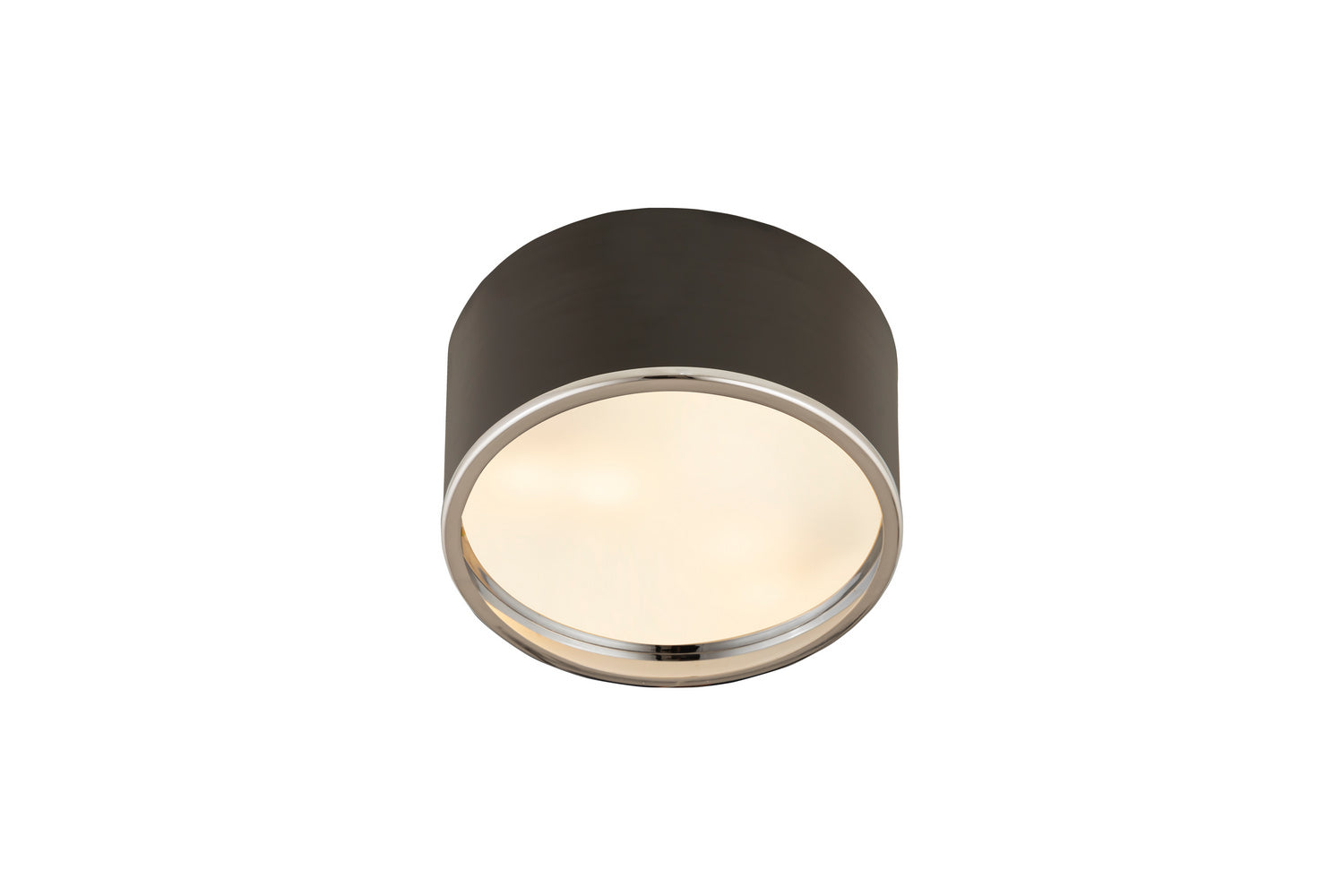 Z-Lite - 2303F2-MB-CH - Two Light Flush Mount - Arlo - Matte Black / Chrome