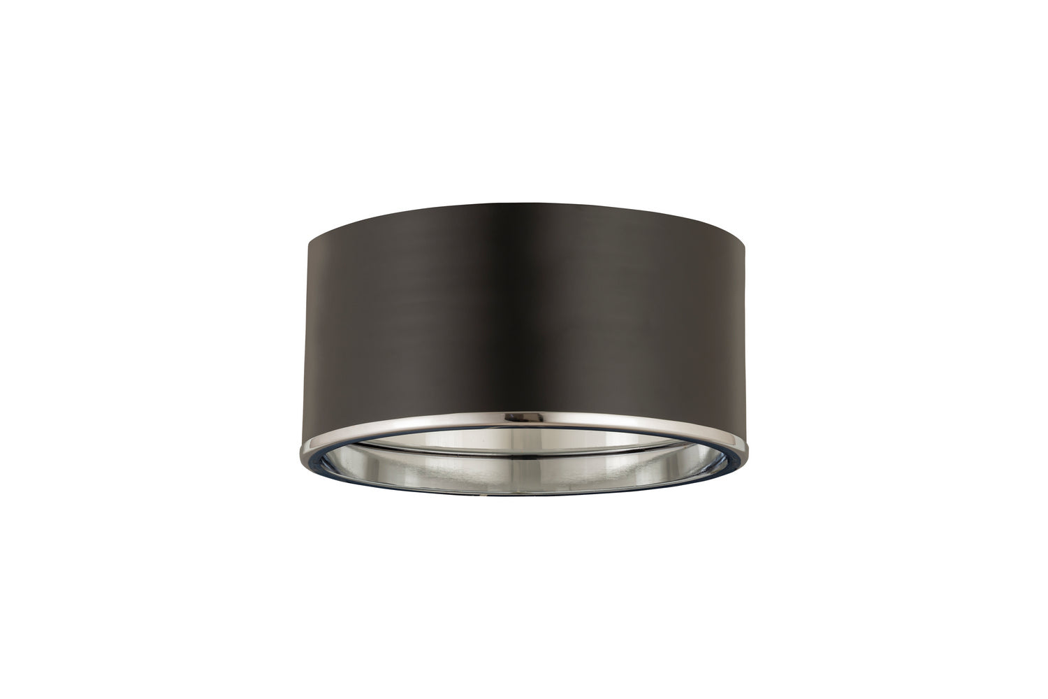 Z-Lite - 2303F2-MB-CH - Two Light Flush Mount - Arlo - Matte Black / Chrome