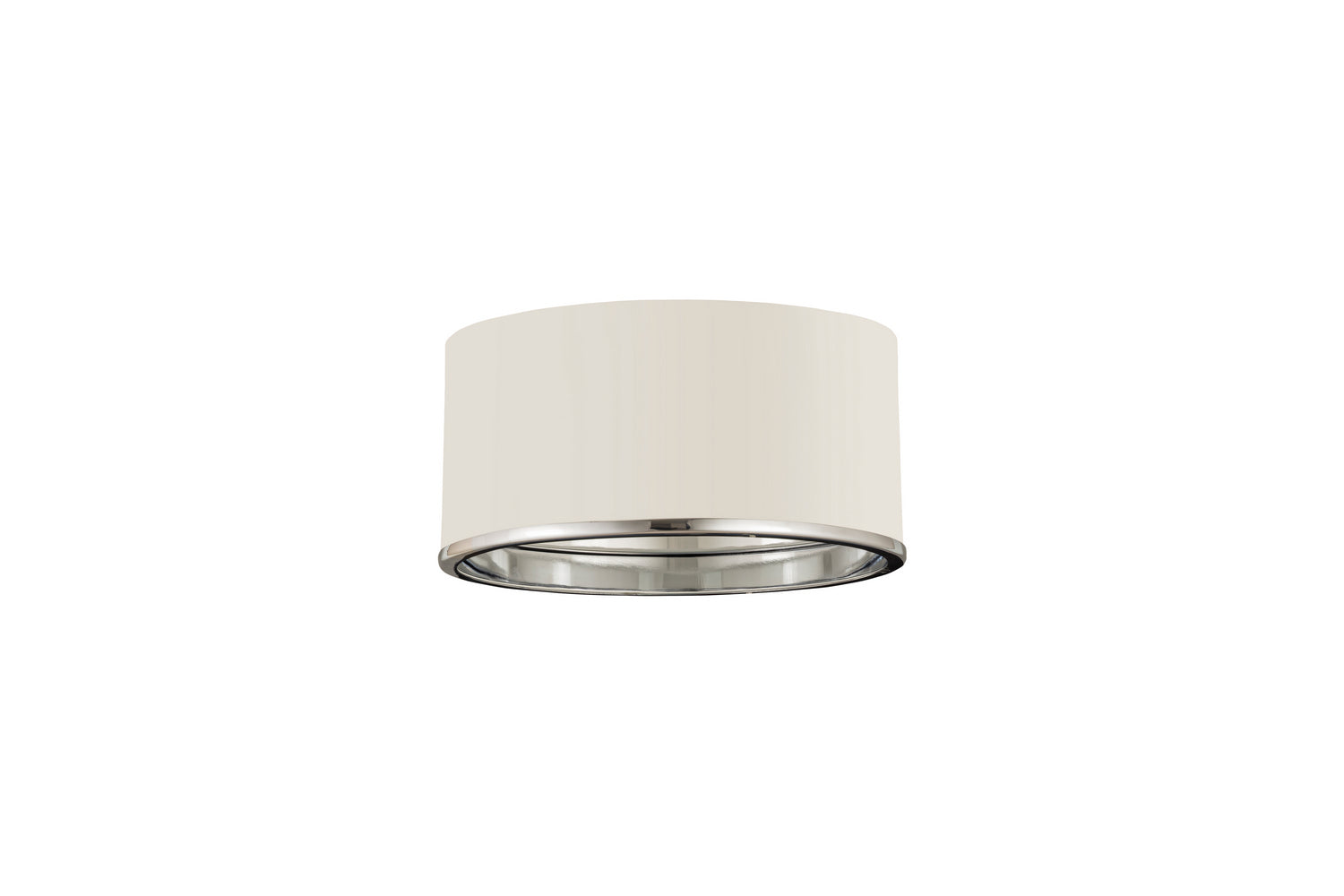 Z-Lite - 2303F2-MW-CH - Two Light Flush Mount - Arlo - Matte White / Chrome