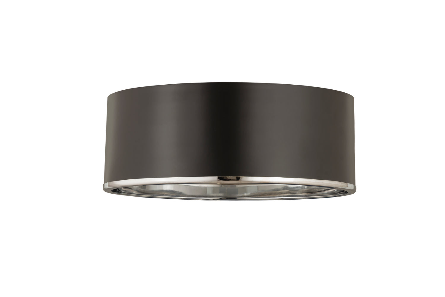 Z-Lite - 2303F3-MB-CH - Three Light Flush Mount - Arlo - Matte Black / Chrome