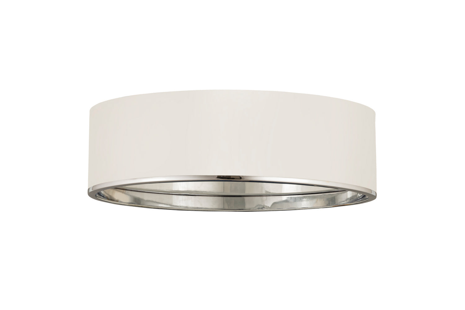 Z-Lite - 2303F4-MW-CH - Four Light Flush Mount - Arlo - Matte White / Chrome