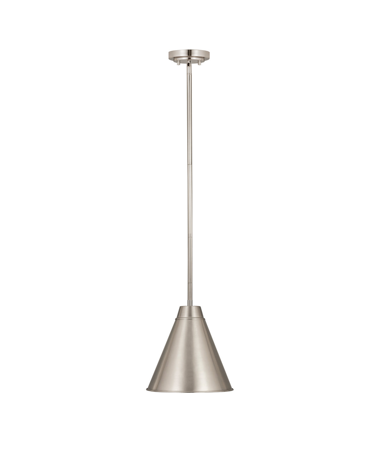 Z-Lite - 6011P12-BN - One Light Pendant - Eaton - Brushed Nickel