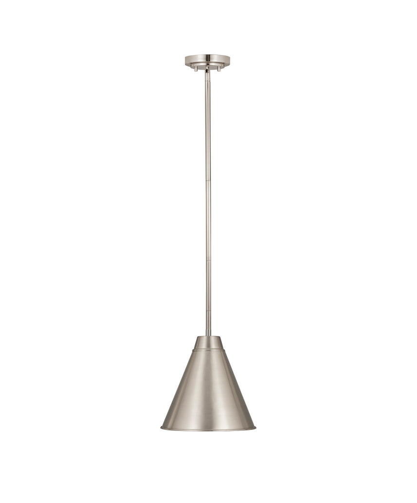 Z-Lite - 6011P12-BN - One Light Pendant - Eaton - Brushed Nickel