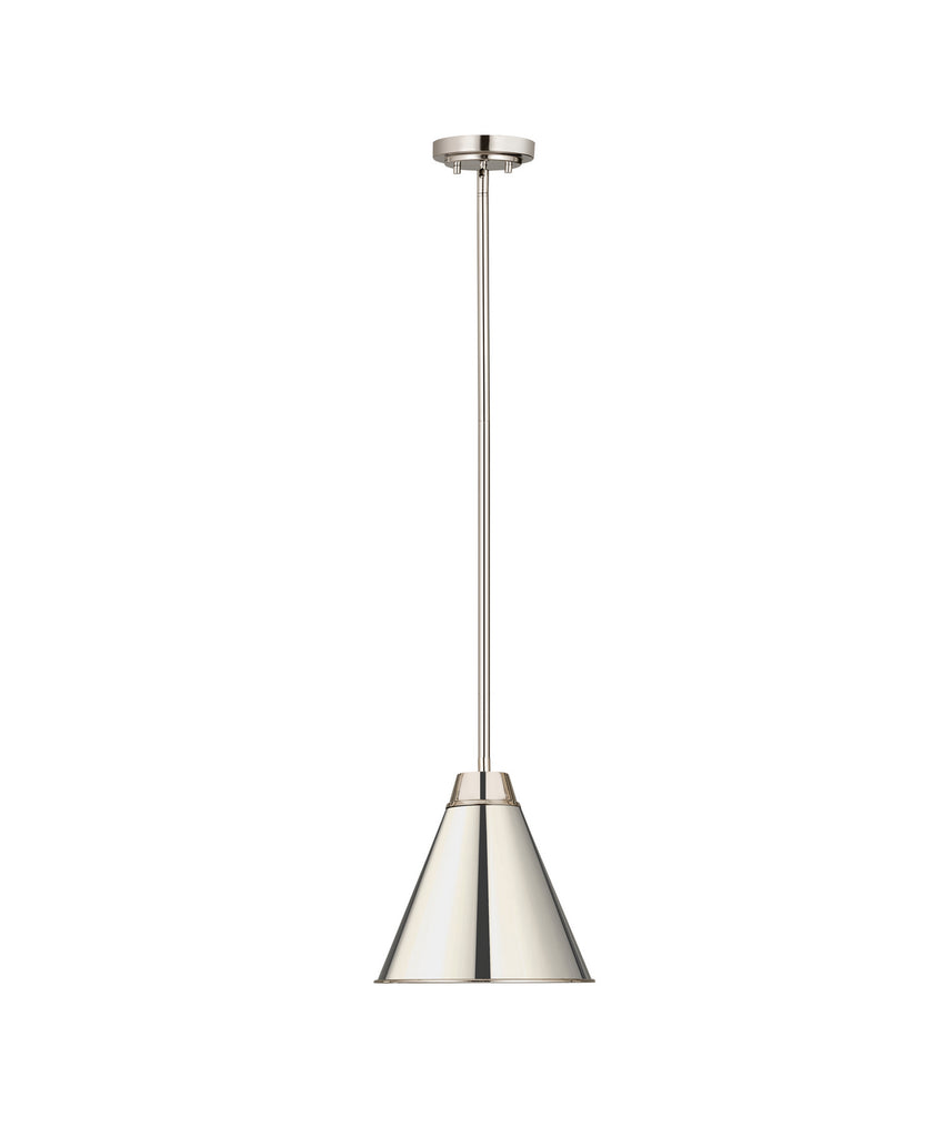 Z-Lite - 6011P12-PN - One Light Pendant - Eaton - Polished Nickel