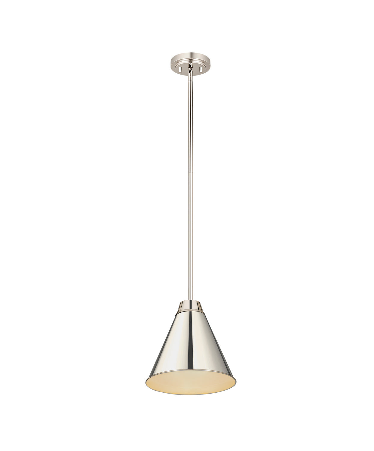 Z-Lite - 6011P12-PN - One Light Pendant - Eaton - Polished Nickel