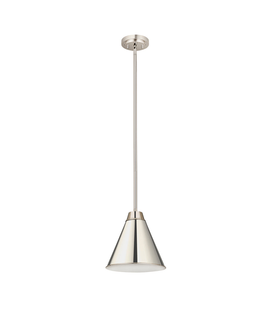 Z-Lite - 6011P12-PN - One Light Pendant - Eaton - Polished Nickel