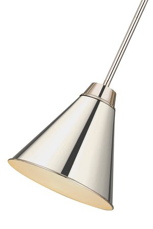 Z-Lite - 6011P12-PN - One Light Pendant - Eaton - Polished Nickel