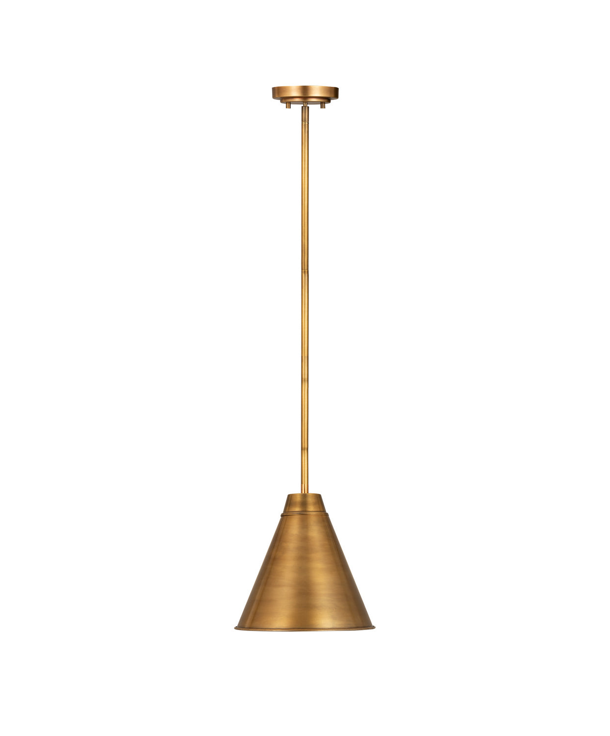 Z-Lite - 6011P12-RB - One Light Pendant - Eaton - Rubbed Brass