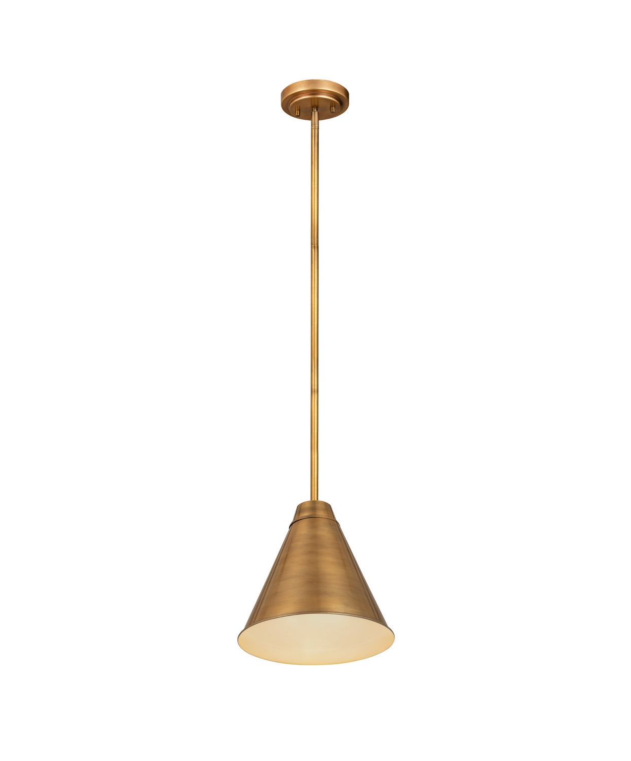 Z-Lite - 6011P12-RB - One Light Pendant - Eaton - Rubbed Brass