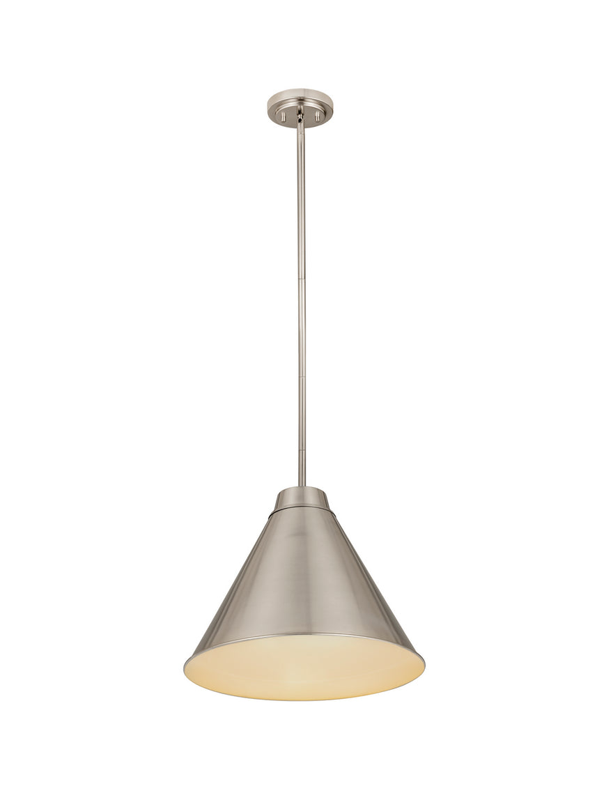 Z-Lite - 6011P18-BN - One Light Pendant - Eaton - Brushed Nickel