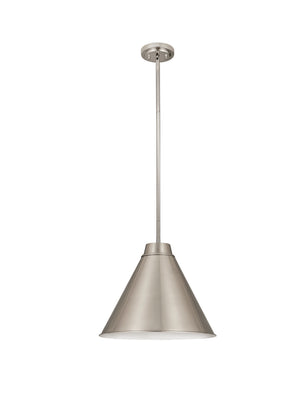 Z-Lite - 6011P18-BN - One Light Pendant - Eaton - Brushed Nickel