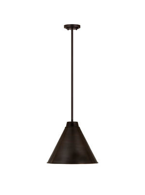 Z-Lite - 6011P18-BP - One Light Pendant - Eaton - Bronze Plate