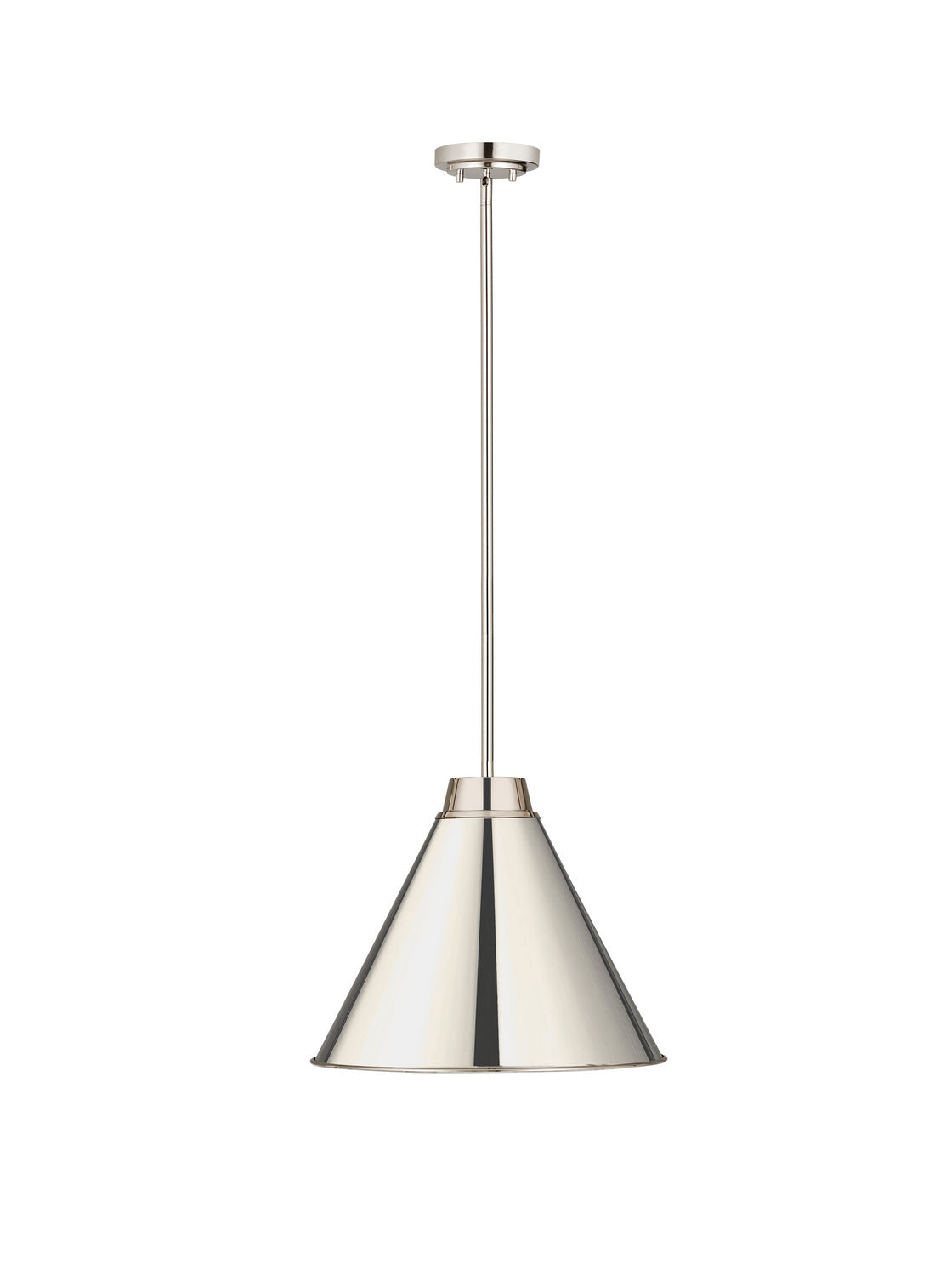 Z-Lite - 6011P18-PN - One Light Pendant - Eaton - Polished Nickel