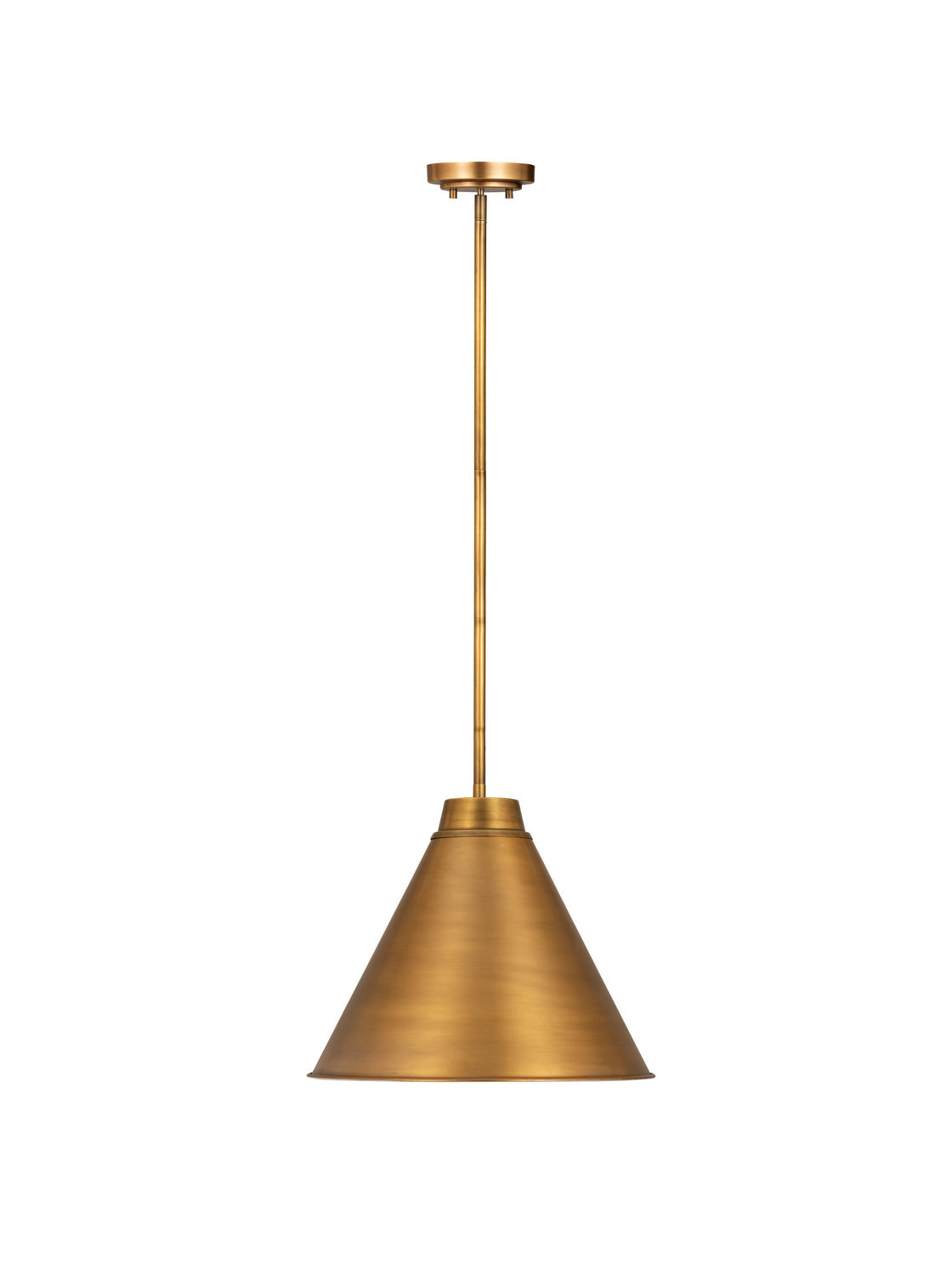 Z-Lite - 6011P18-RB - One Light Pendant - Eaton - Rubbed Brass