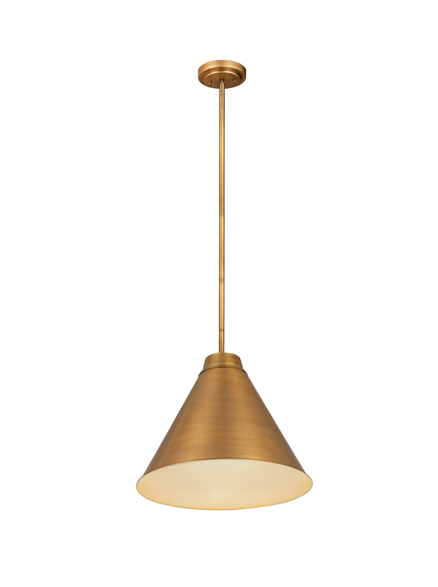 Z-Lite - 6011P18-RB - One Light Pendant - Eaton - Rubbed Brass