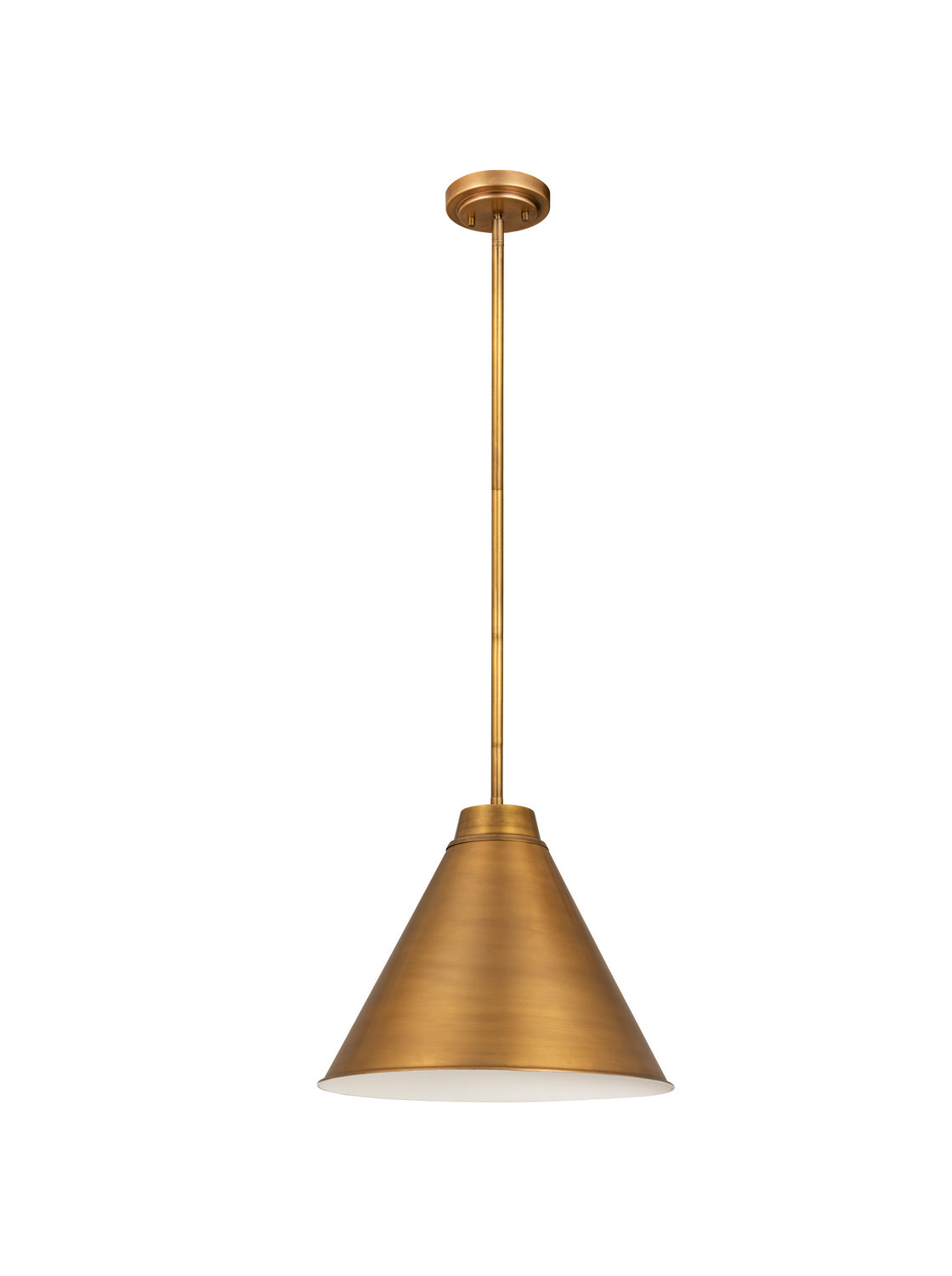 Z-Lite - 6011P18-RB - One Light Pendant - Eaton - Rubbed Brass