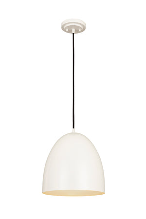 Z-Lite - 6012P12-SWH - One Light Pendant - Z-Studio - Satin White