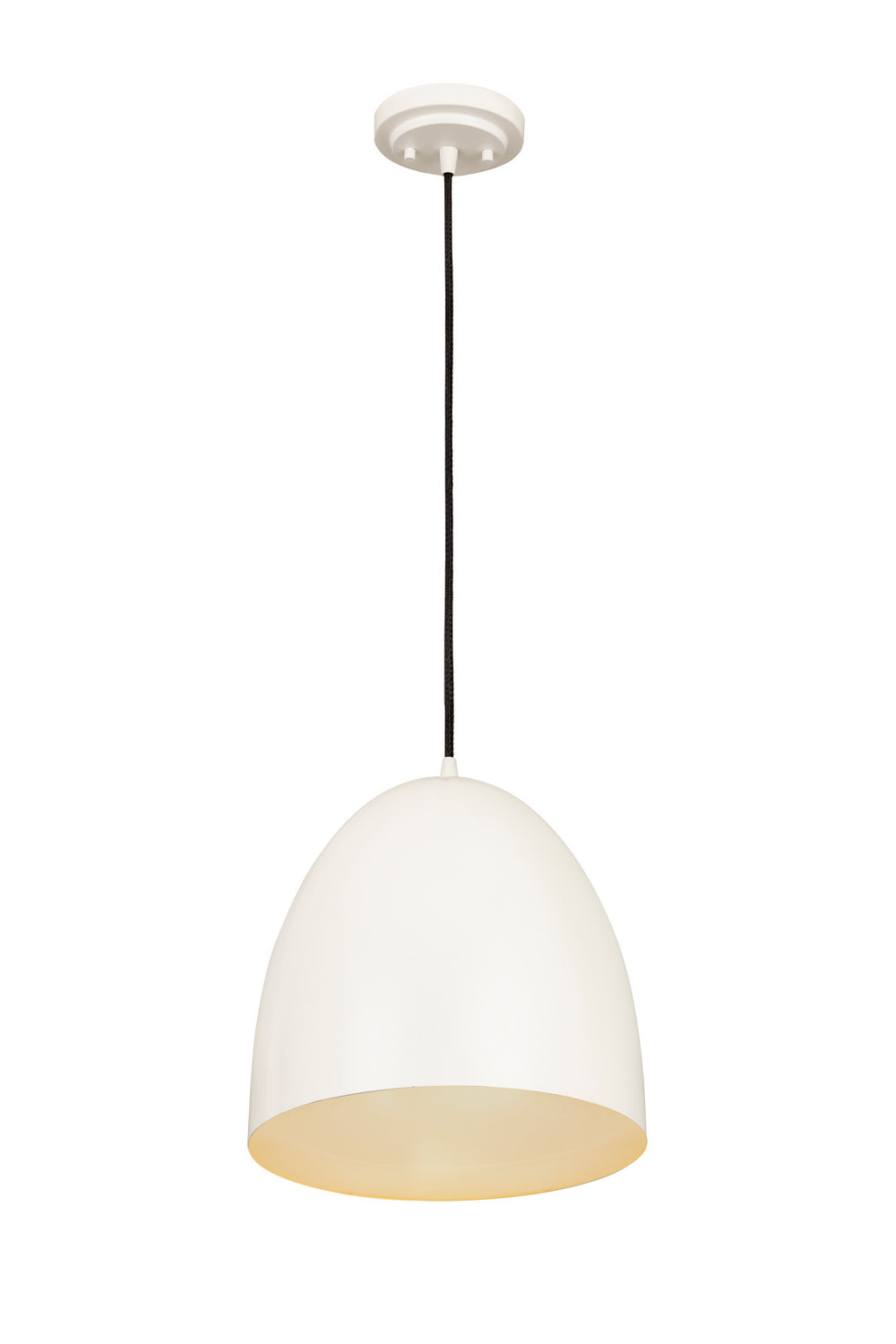 Z-Lite - 6012P12-SWH - One Light Pendant - Z-Studio - Satin White