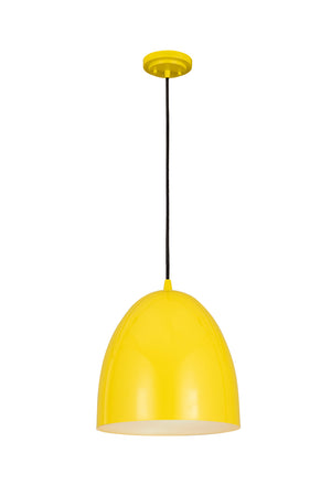 Z-Lite - 6012P12-YEL - One Light Pendant - Z-Studio - Yellow