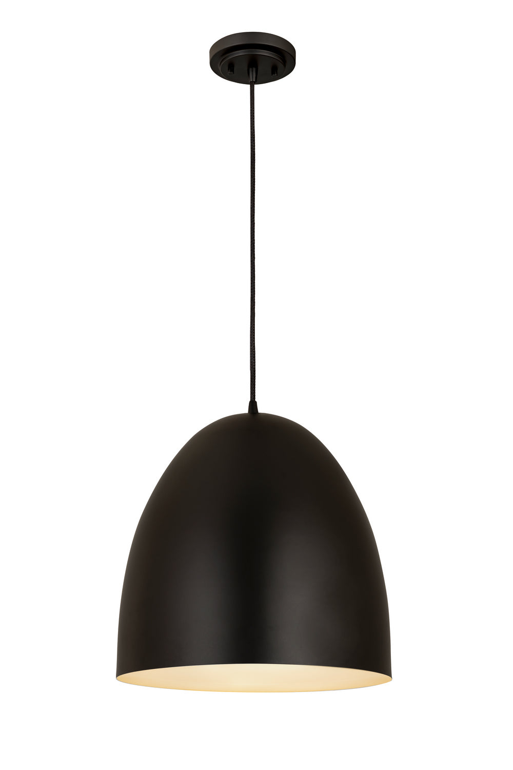 Z-Lite - 6012P19-SBK - Three Light Pendant - Z-Studio - Satin Black