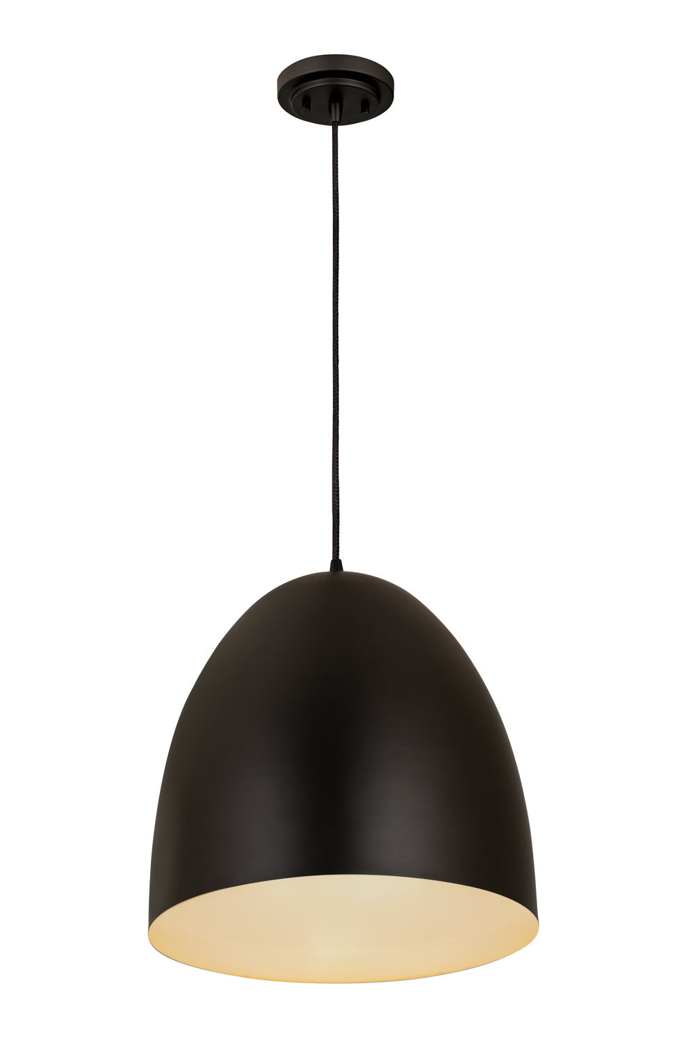 Z-Lite - 6012P19-SBK - Three Light Pendant - Z-Studio - Satin Black