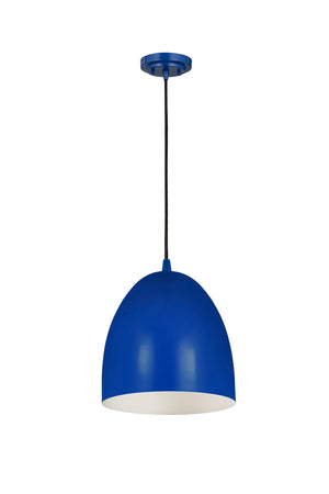 Z-Lite - 6012P9-BLU - One Light Pendant - Z-Studio - Blue