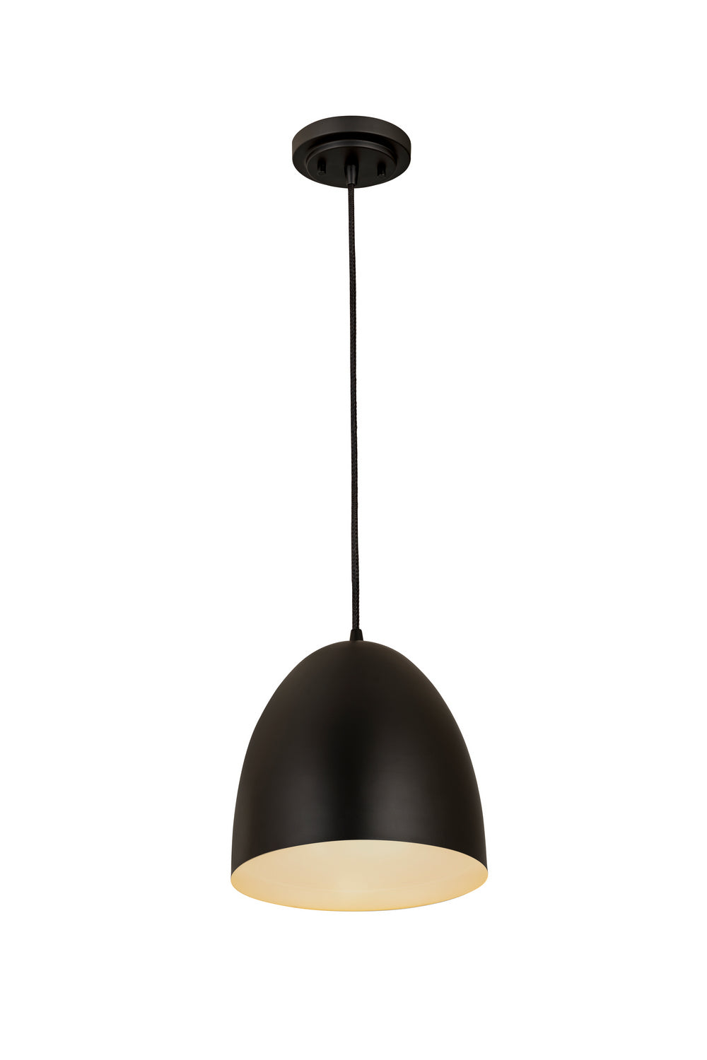 Z-Lite - 6012P9-SBK - One Light Pendant - Z-Studio - Satin Black