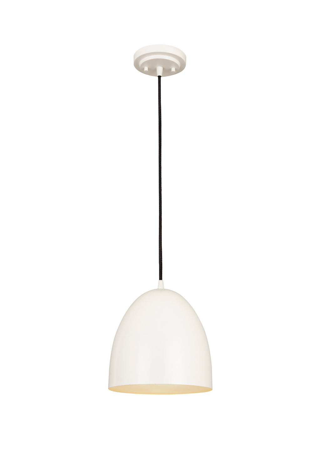 Z-Lite - 6012P9-SWH - One Light Pendant - Z-Studio - Satin White