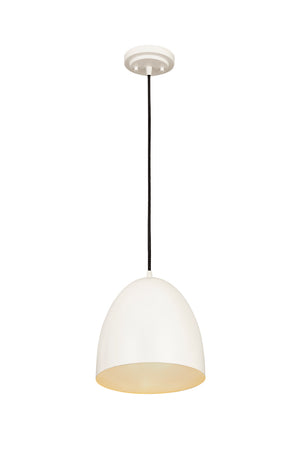 Z-Lite - 6012P9-SWH - One Light Pendant - Z-Studio - Satin White