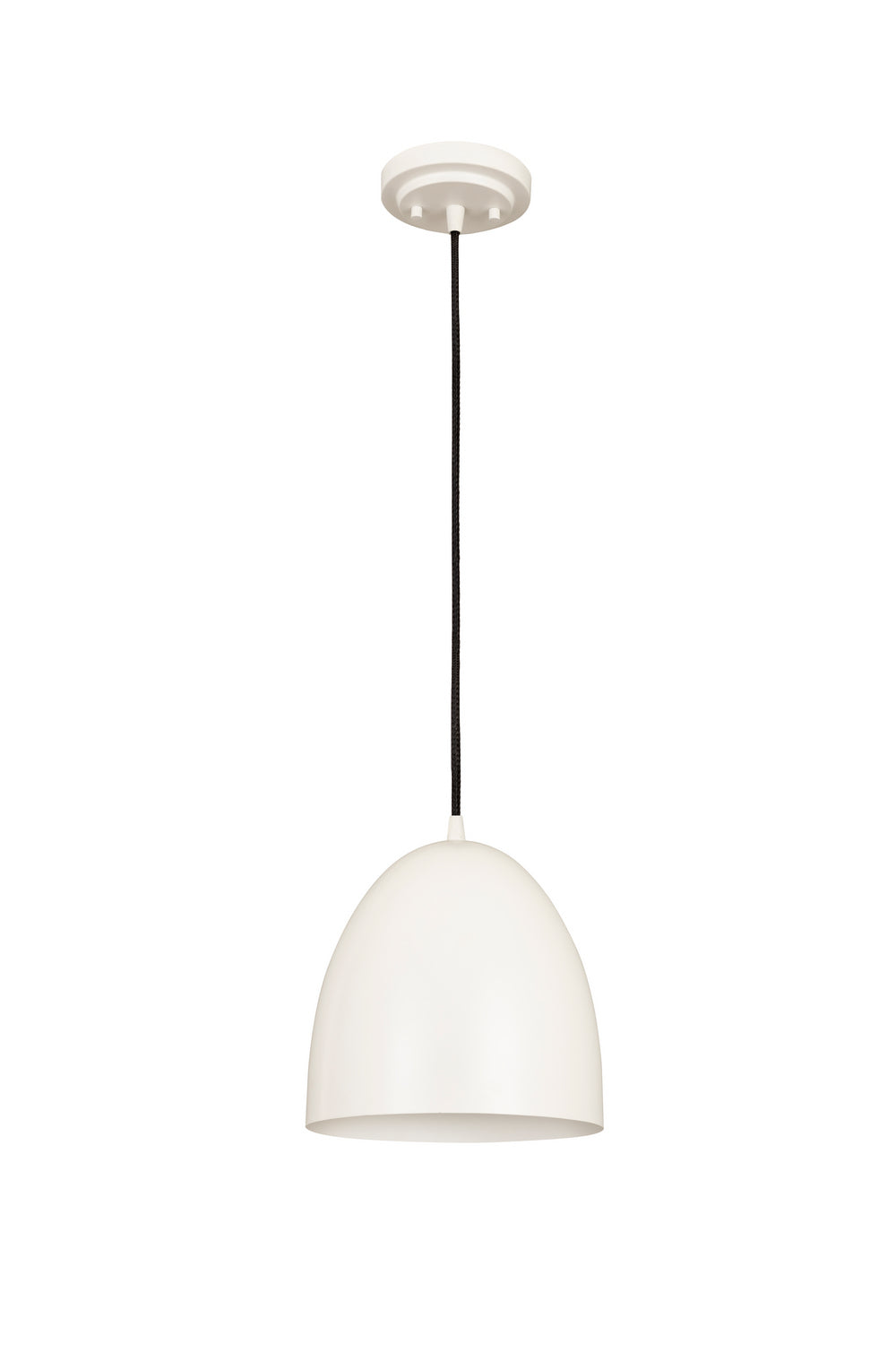 Z-Lite - 6012P9-SWH - One Light Pendant - Z-Studio - Satin White