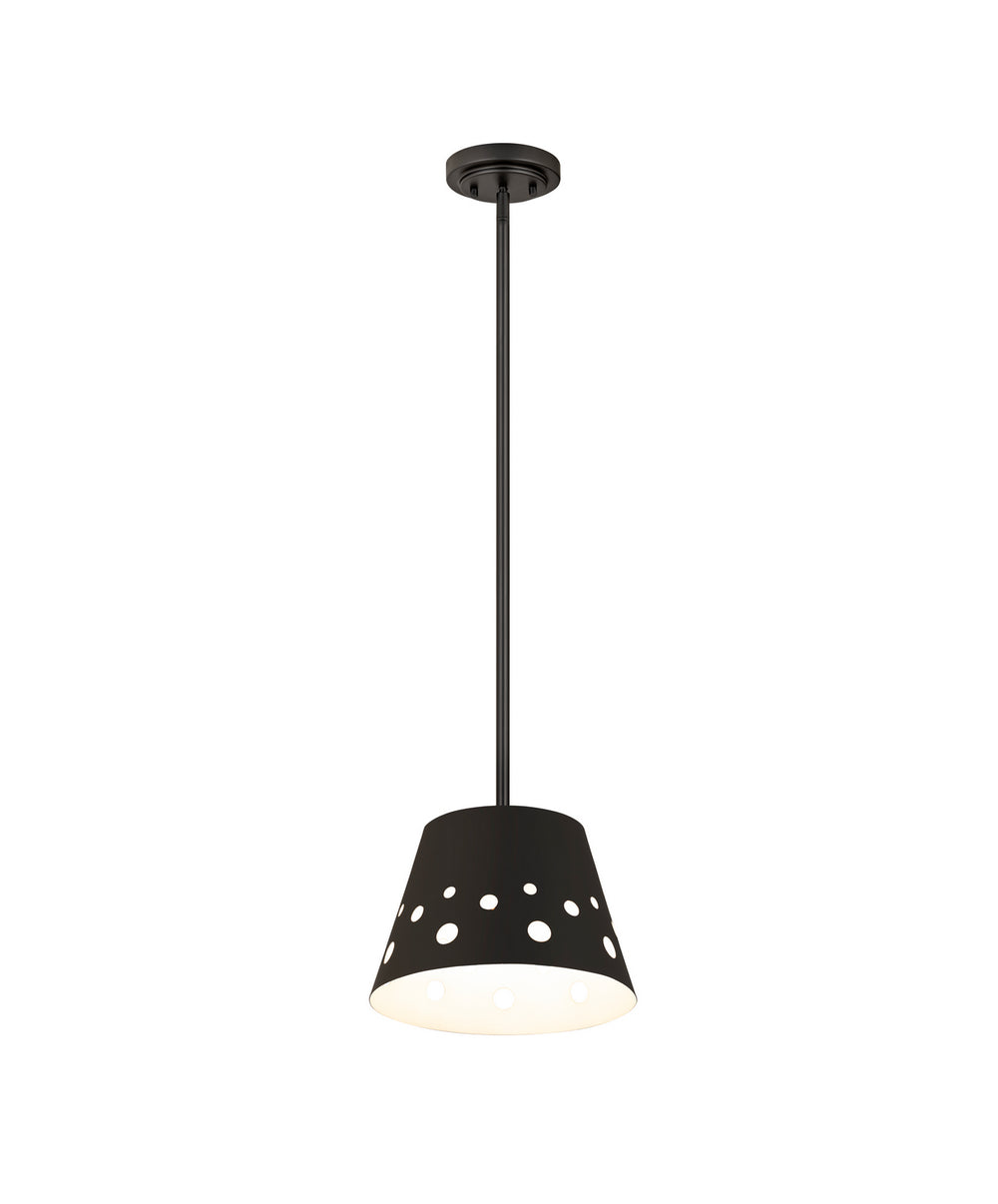 Z-Lite - 6014-12MB - One Light Pendant - Katie - Matte Black