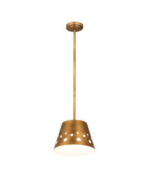 Z-Lite - 6014-12RB - One Light Pendant - Katie - Rubbed Brass