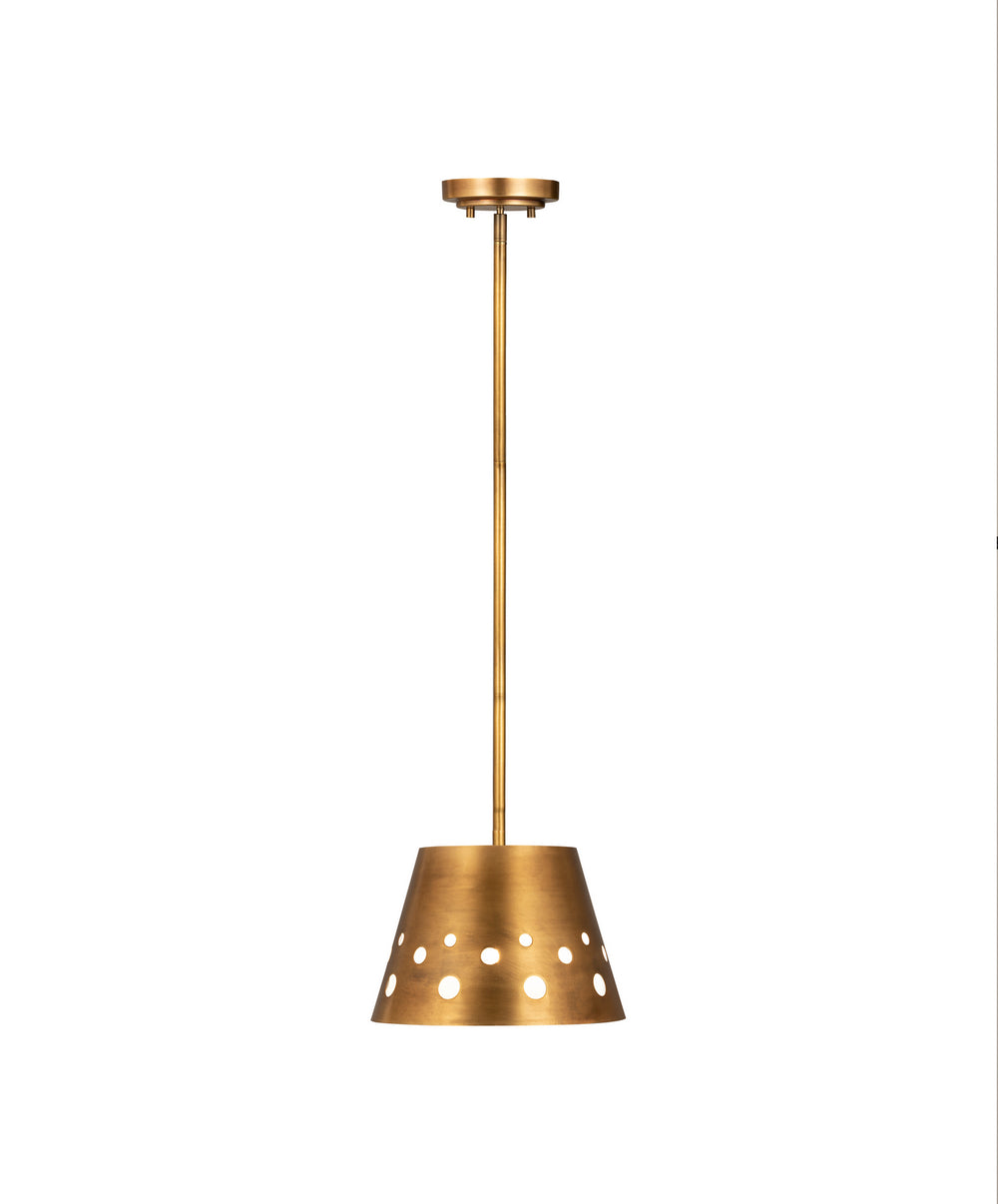 Z-Lite - 6014-12RB - One Light Pendant - Katie - Rubbed Brass