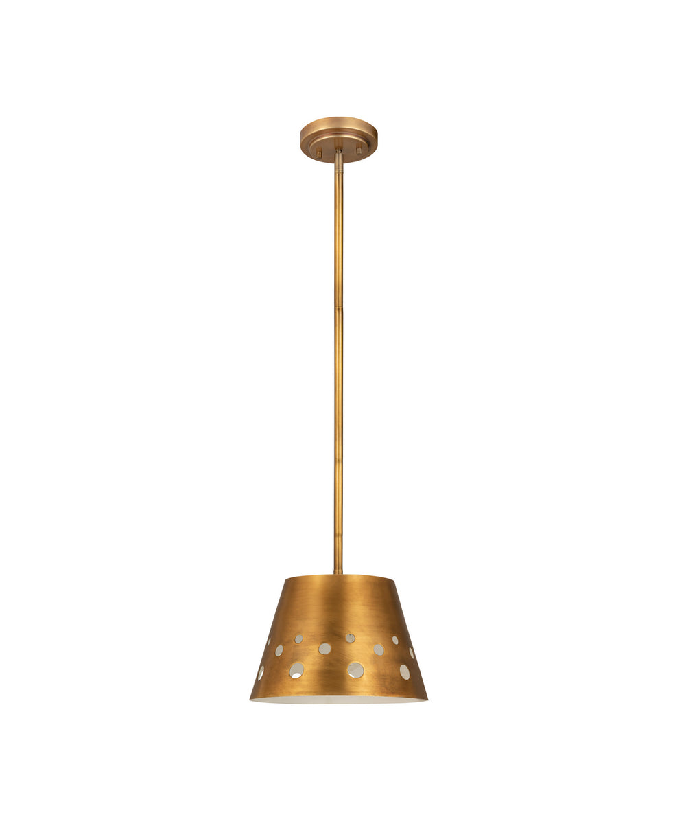 Z-Lite - 6014-12RB - One Light Pendant - Katie - Rubbed Brass