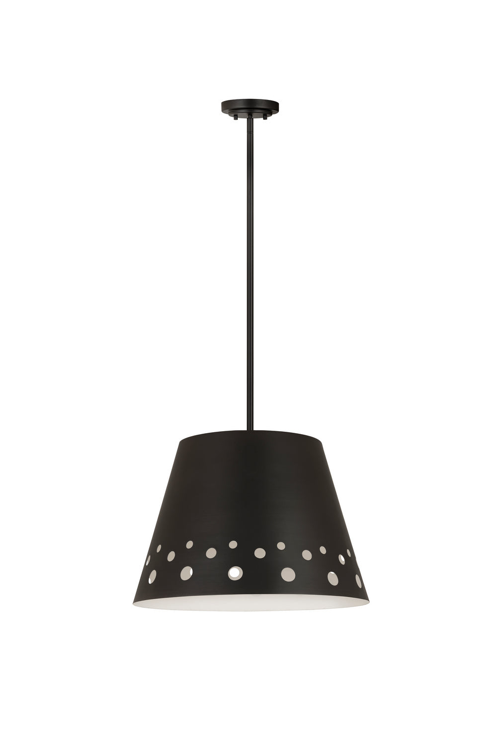 Z-Lite - 6014-18MB - One Light Chandelier - Katie - Matte Black