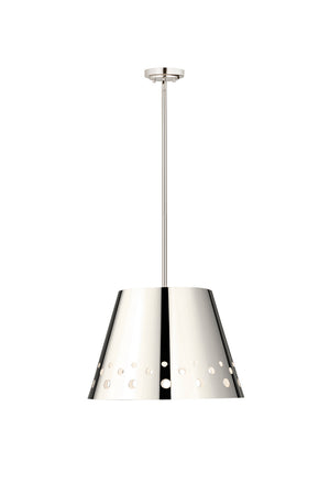 Z-Lite - 6014-18PN - One Light Chandelier - Katie - Polished Nickel