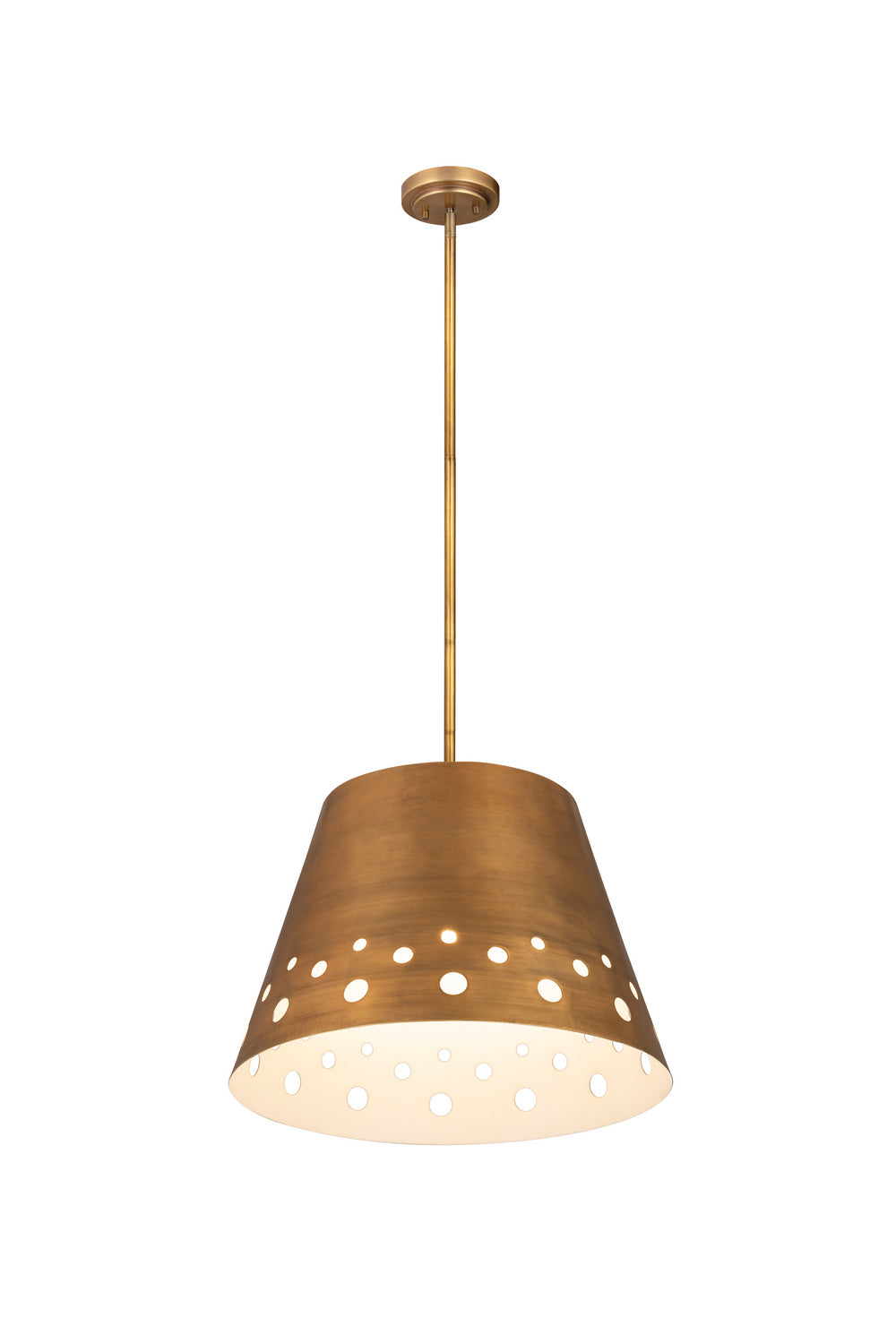 Z-Lite - 6014-18RB - One Light Chandelier - Katie - Rubbed Brass