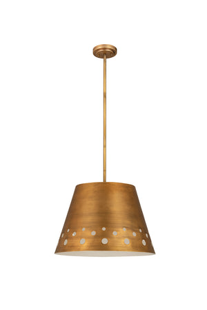 Z-Lite - 6014-18RB - One Light Chandelier - Katie - Rubbed Brass