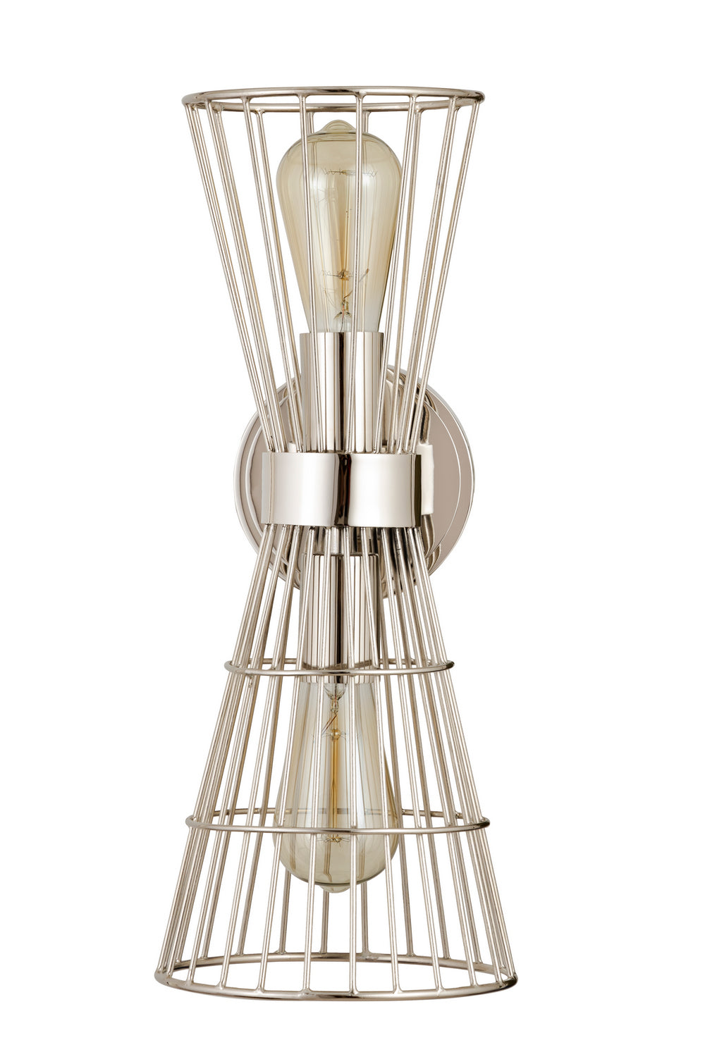 Z-Lite - 6015-2S-PN - Two Light Wall Sconce - Alito - Polished Nickel