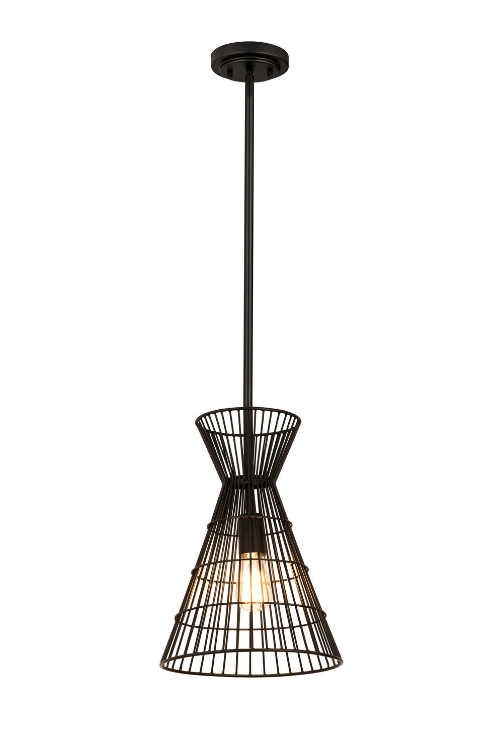 Z-Lite - 6015MP-MB - One Light Pendant - Alito - Matte Black