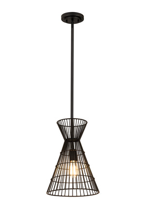 Z-Lite - 6015MP-MB - One Light Pendant - Alito - Matte Black