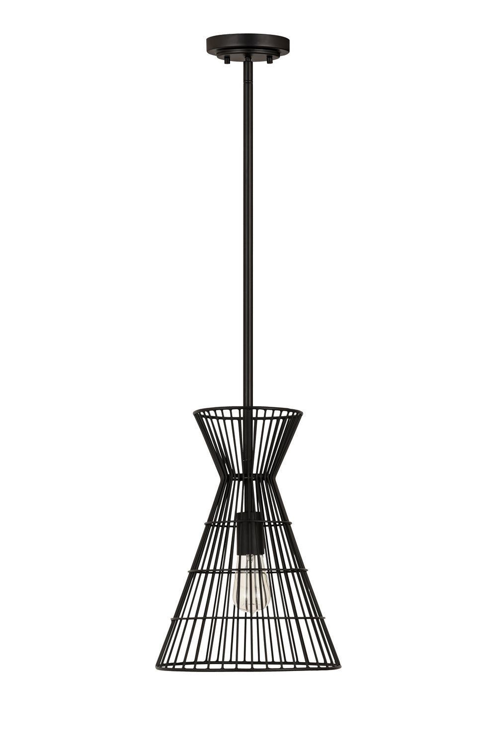 Z-Lite - 6015MP-MB - One Light Pendant - Alito - Matte Black