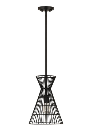 Z-Lite - 6015MP-MB - One Light Pendant - Alito - Matte Black