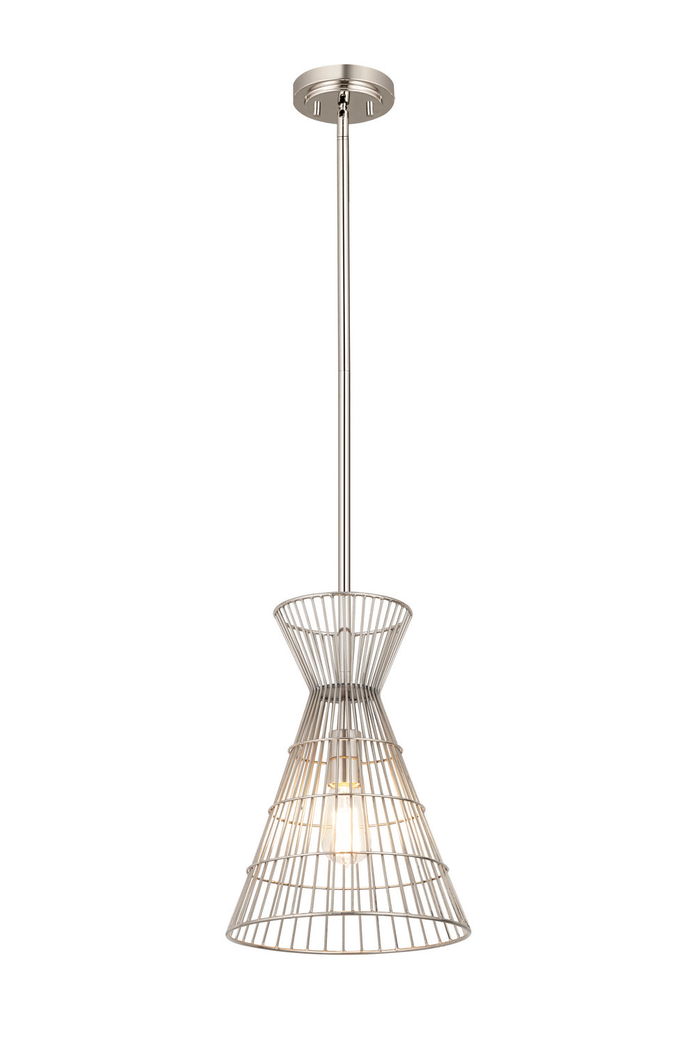 Z-Lite - 6015MP-PN - One Light Pendant - Alito - Polished Nickel