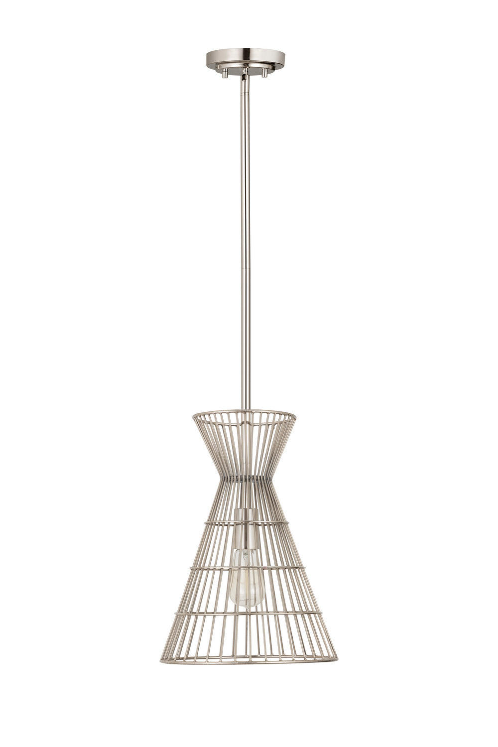 Z-Lite - 6015MP-PN - One Light Pendant - Alito - Polished Nickel