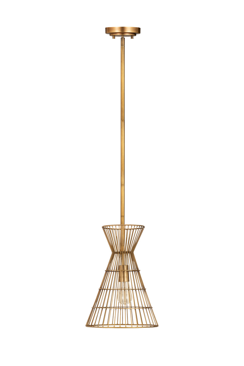 Z-Lite - 6015MP-RB - One Light Pendant - Alito - Rubbed Brass