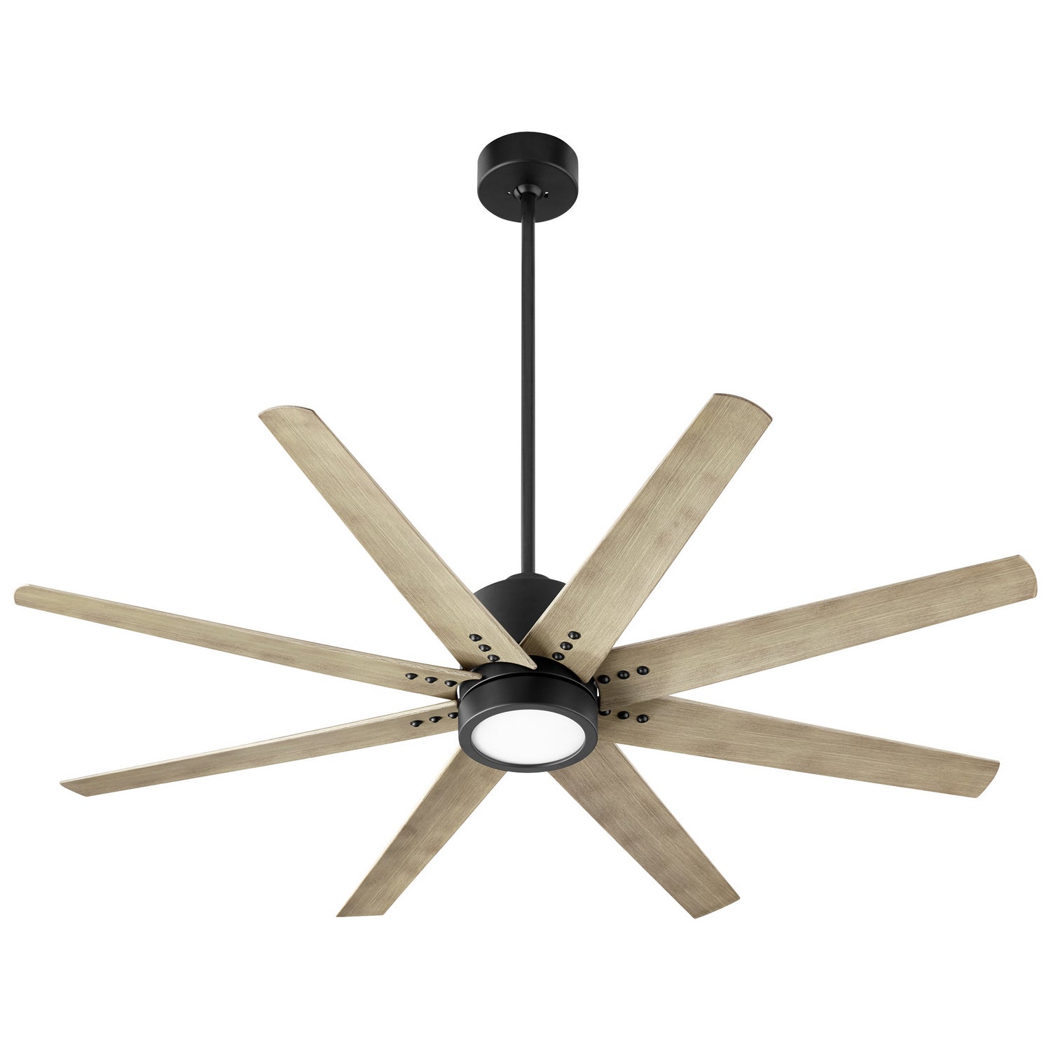 Oxygen - 3-112-15 - 56"Ceiling Fan - Fleet - Black